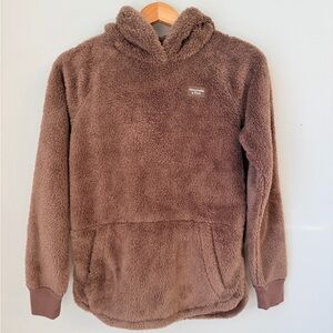 Abercrombie Kids Soft Brown Fleece Jacket